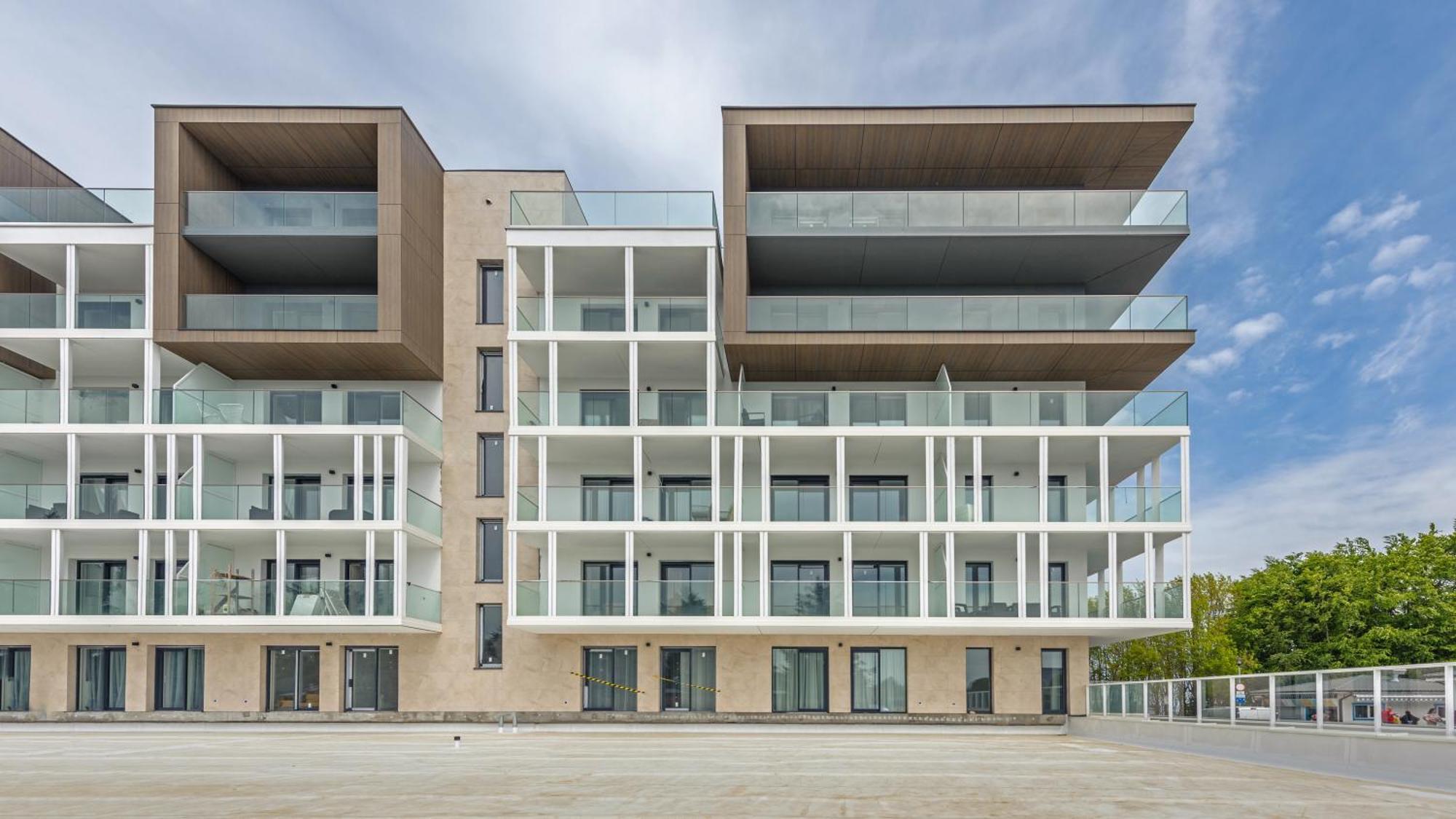 Apartament Szafirowy Od Strony Morza 119- Perlowa Przystan Holiday City Sianożęty Exterior foto