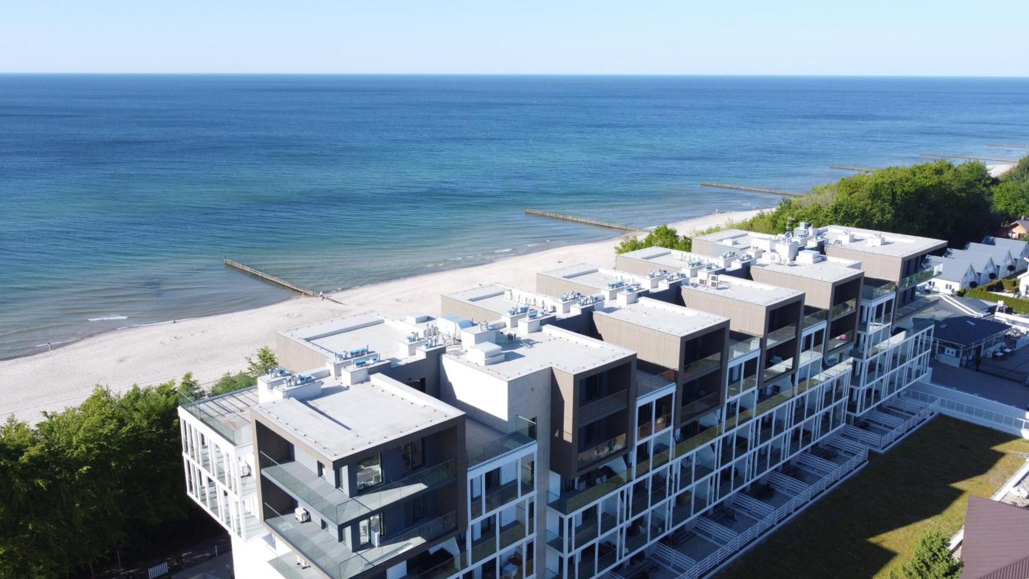 Apartament Szafirowy Od Strony Morza 119- Perlowa Przystan Holiday City Sianożęty Exterior foto